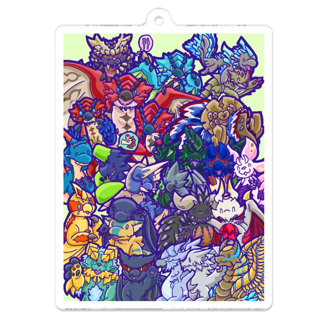 もちモンアクキー(メインモンス)