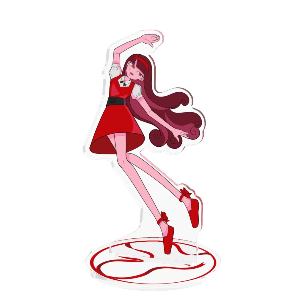 アクリルスタンド 赤い靴のカーレン Sikaku Ko Booth