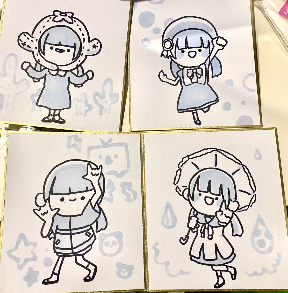 おまかせ色紙