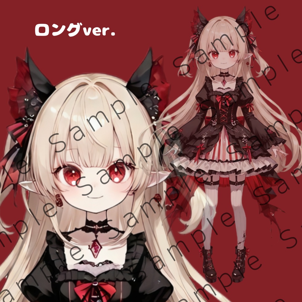 【1点限定】IRIAM配信用立ち絵 / 吸血鬼ちゃん