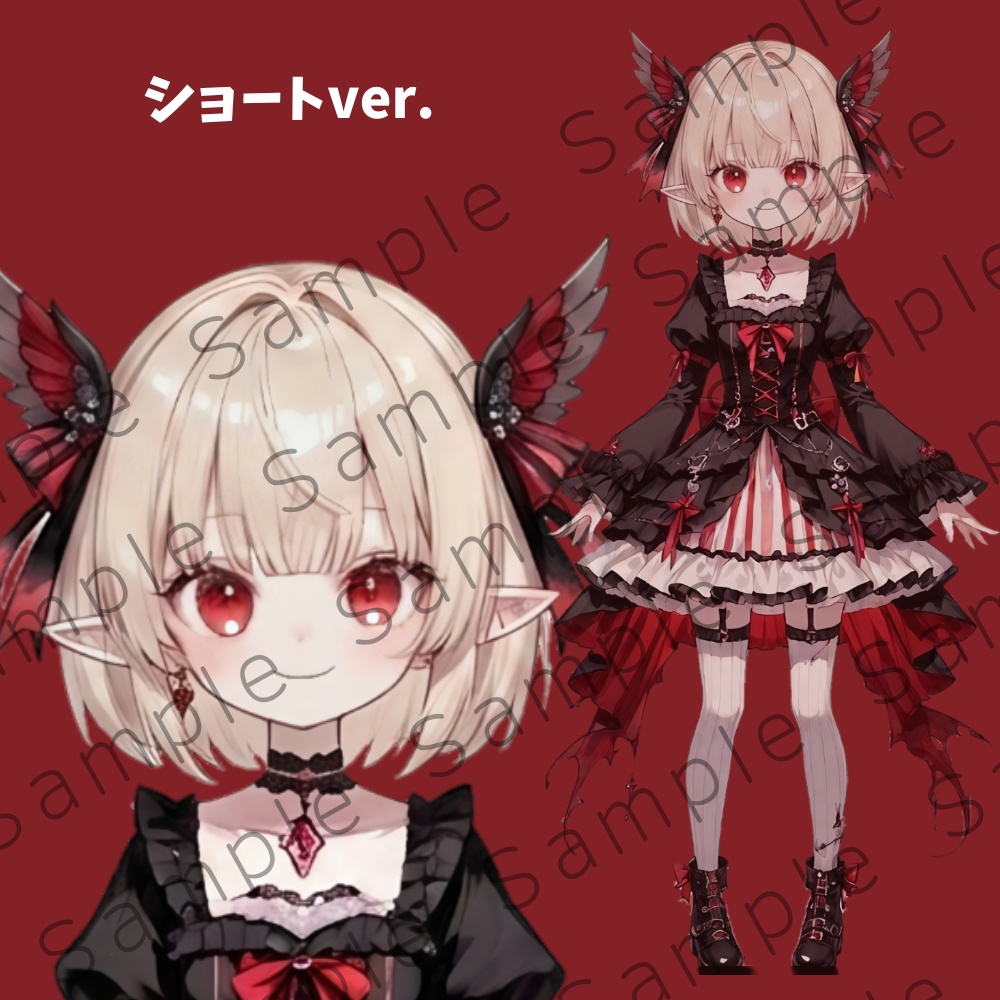 【1点限定】IRIAM配信用立ち絵 / 吸血鬼ちゃん