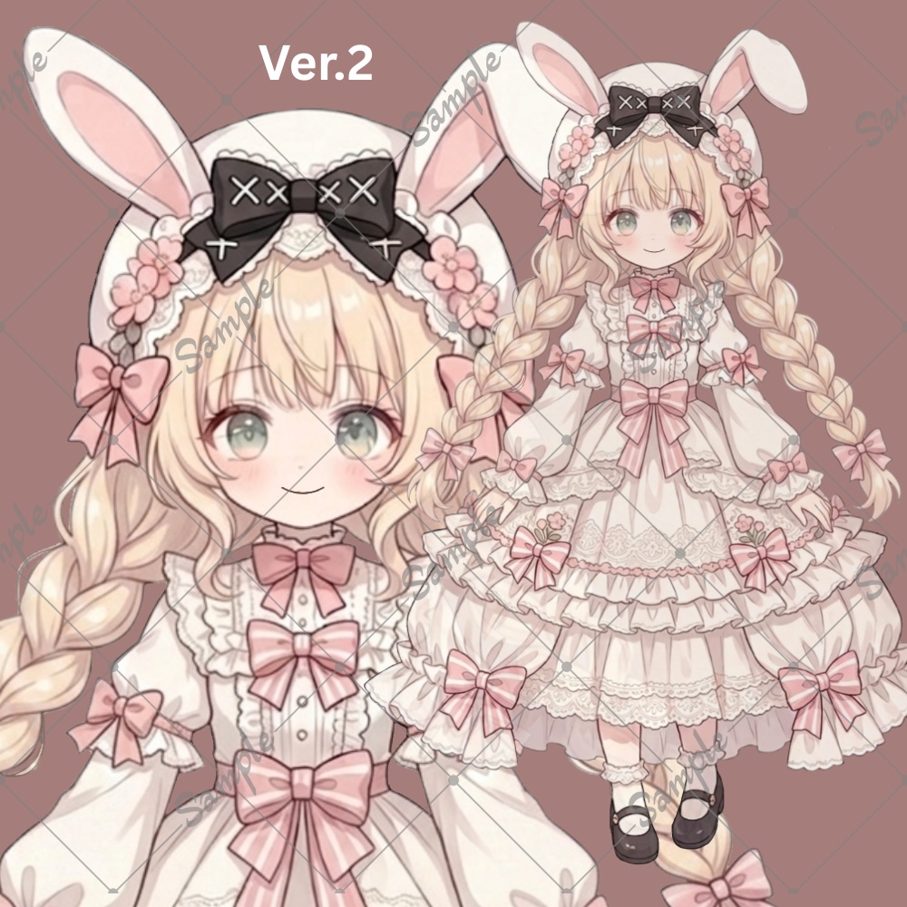 【1点限定】IRIAM配信用立ち絵 / うさちゃん🐰