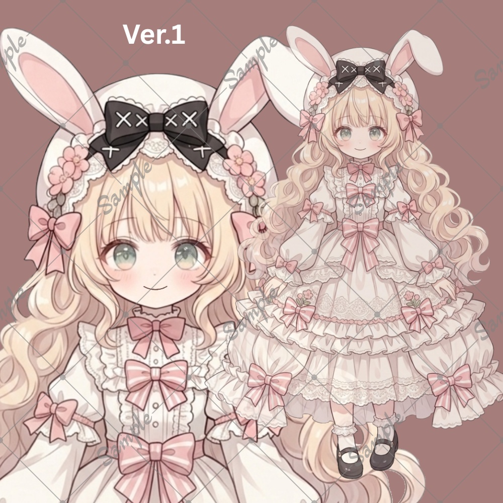 【1点限定】IRIAM配信用立ち絵 / うさちゃん🐰