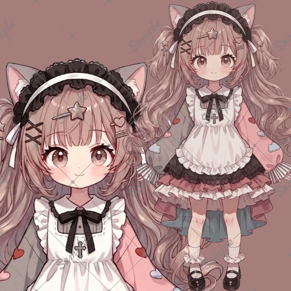 【1点限定】IRIAM配信用立ち絵 / 猫🐱