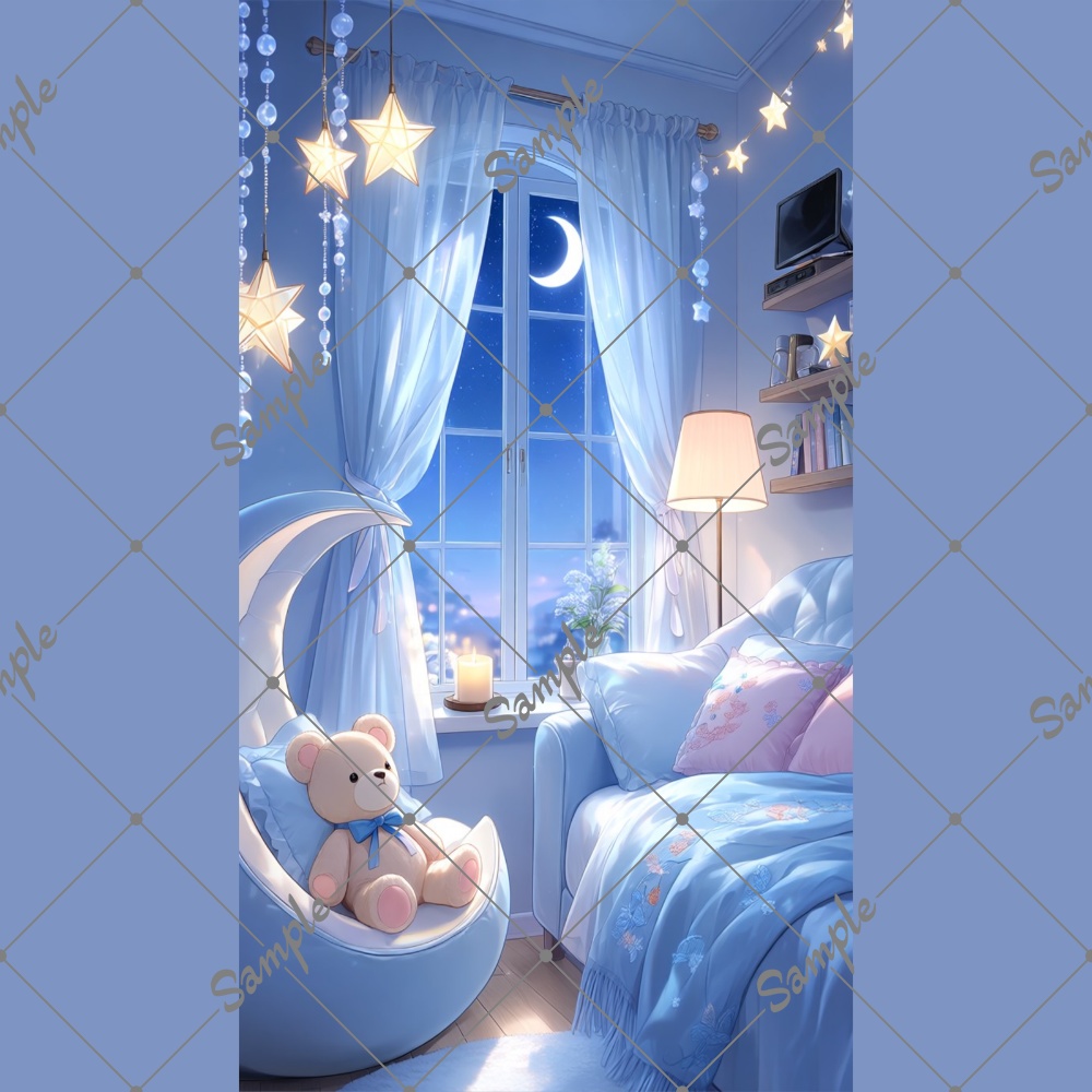 【縦型】配信用背景素材