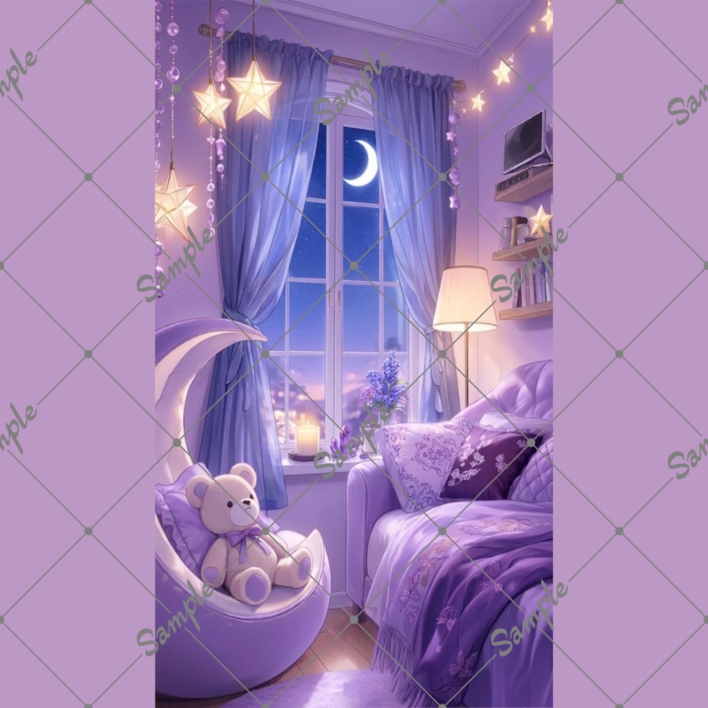 【縦型】配信用背景素材