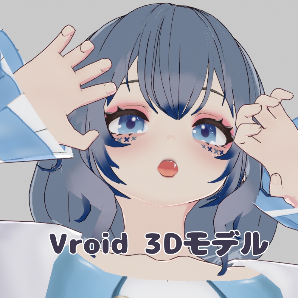 【1点限定】Vroid VRM オリジナル3Dモデル