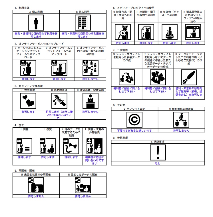 【3D Hair】Simple Short Hair【ミルティナ対応】