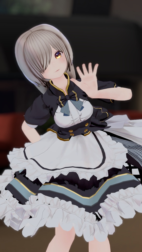 【3D Hair】Simple Short Hair【ミルティナ対応】