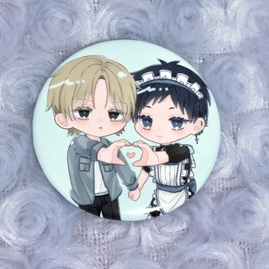 缶バッジ（圭太＆千秋）