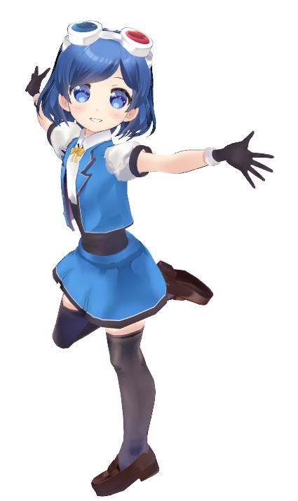 【VRMモデル】見原優鈴【無料ダウンロード】