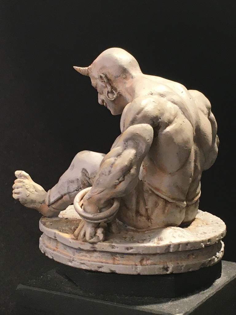 むくッと起きた鬼 3Dデータ