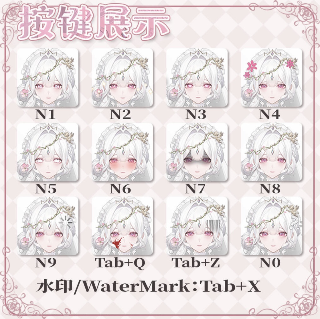 【Live2D Model】唯一の正規版 爱神RELOVE 愛の天使 【VtubeStudio対応】