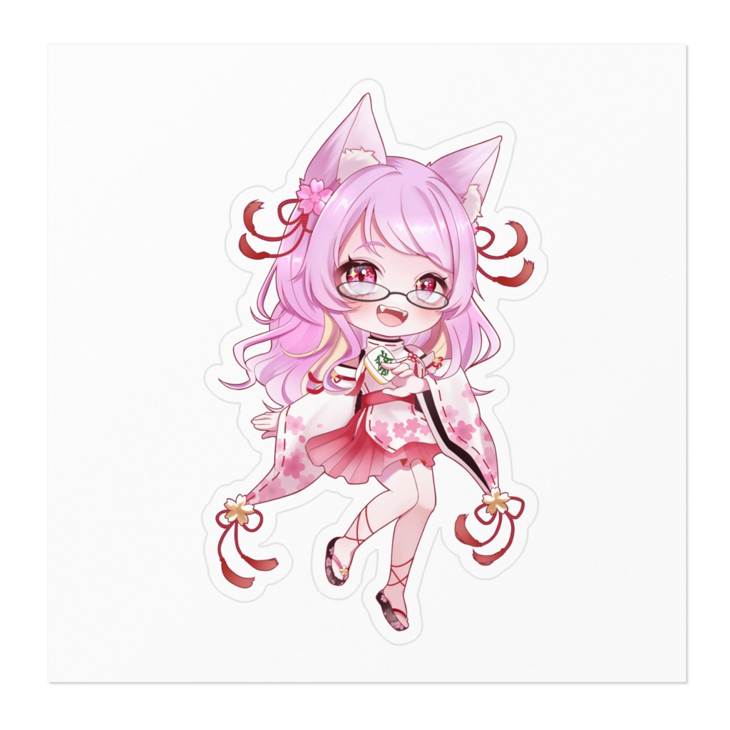 桜乃えだSD新衣装ステッカー