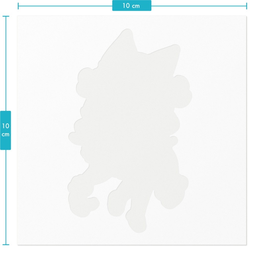 桜乃えだ新衣装ステッカー(笑顔)