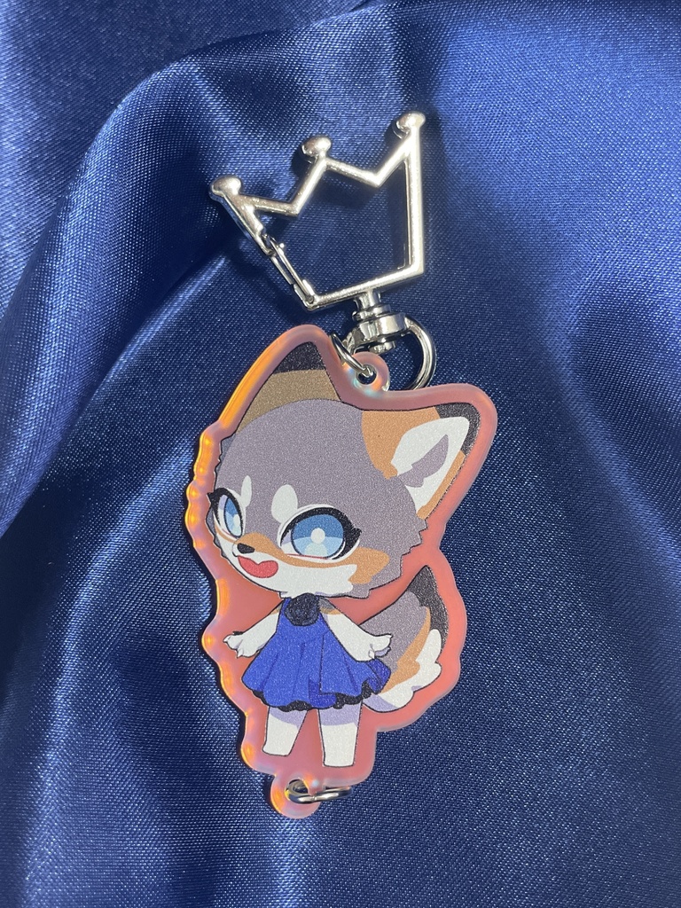 【パウ・デロア】マットオーロラアクキー