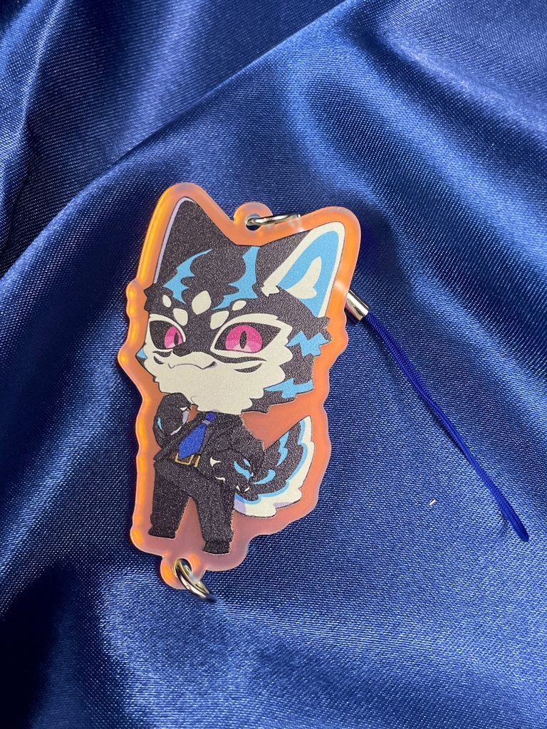 【パウ・デロア】マットオーロラアクキー