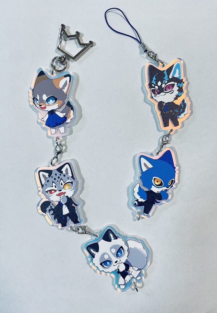 【パウ・デロア】マットオーロラアクキー