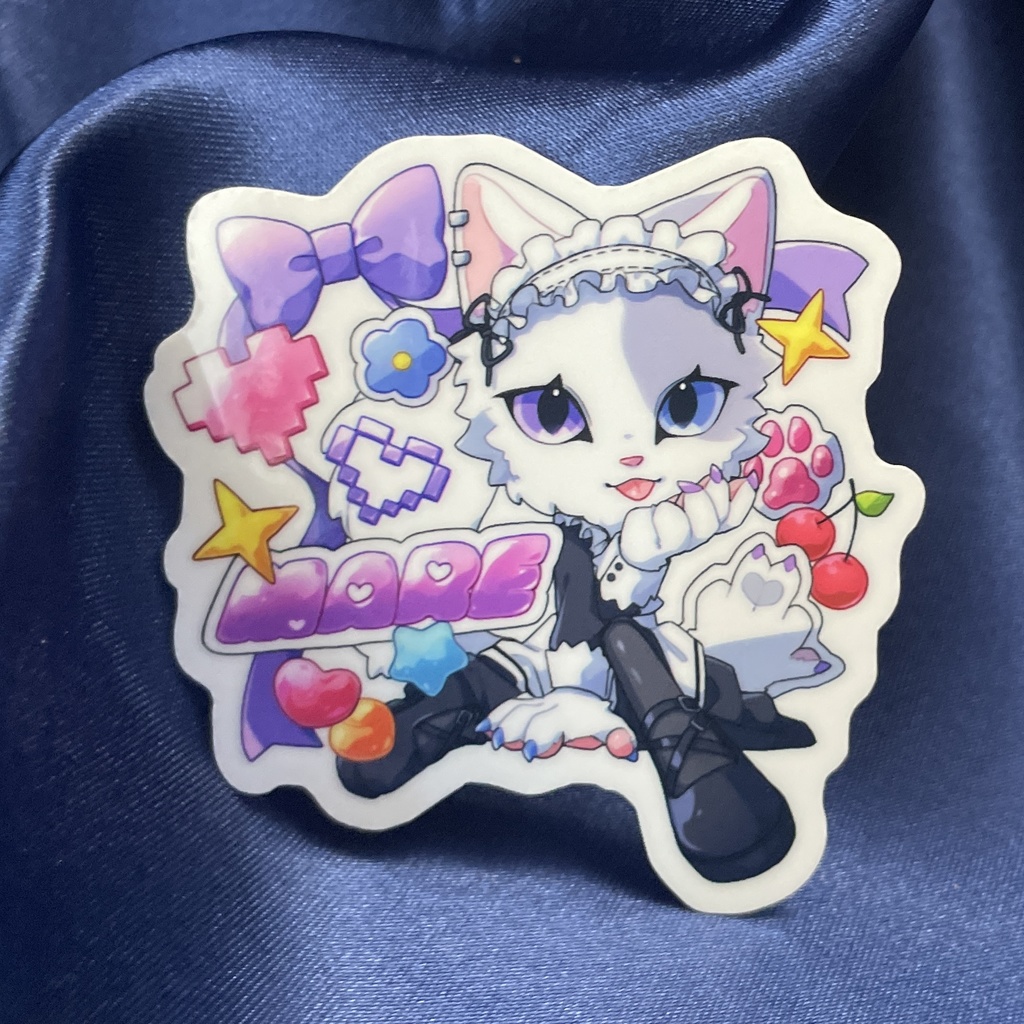 【創造トリアノン】ネコ科ステッカー