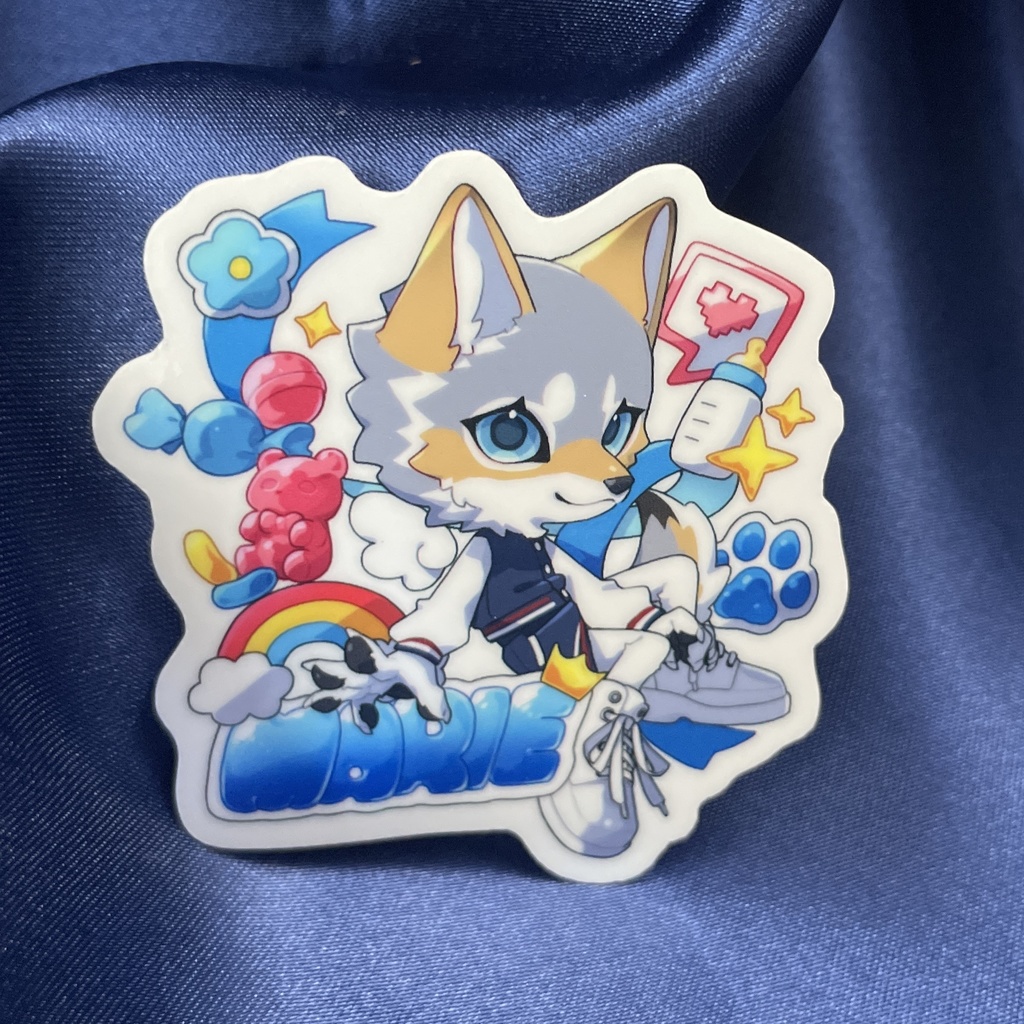 【創造トリアノン】イヌ科ステッカー