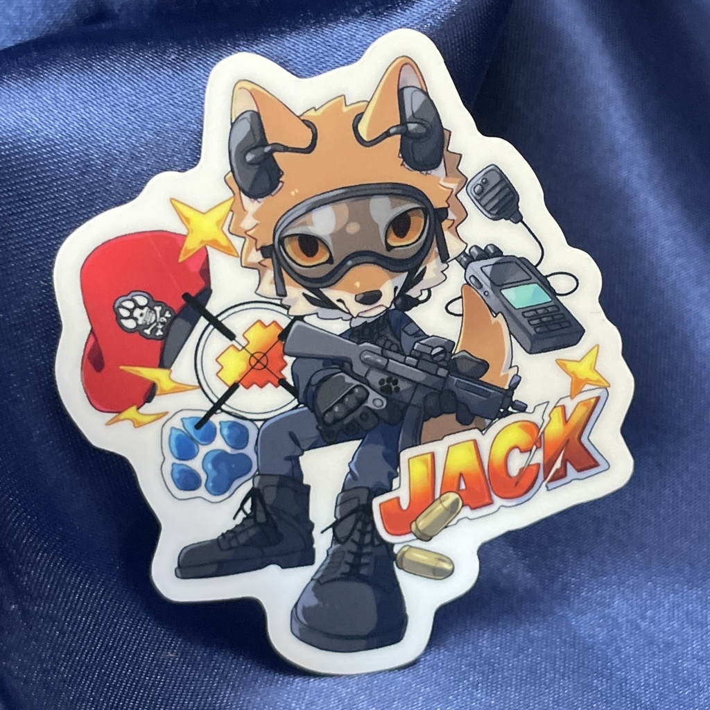 【創造トリアノン】イヌ科ステッカー