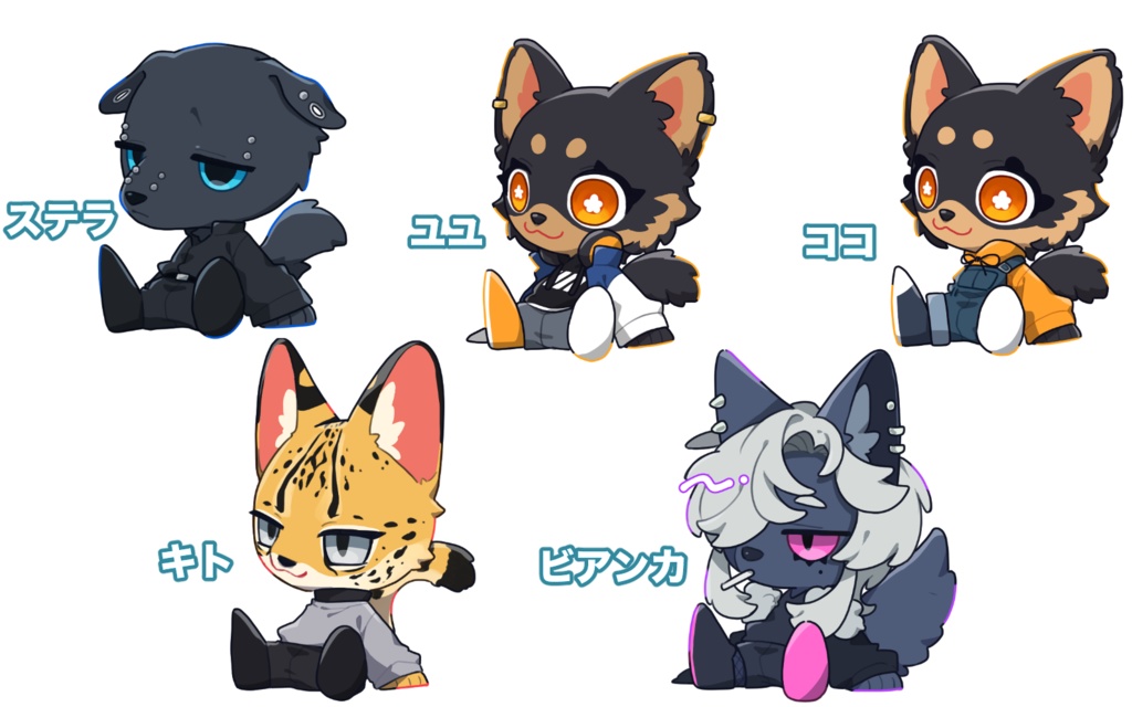 【OC】ミニアクリルブロック