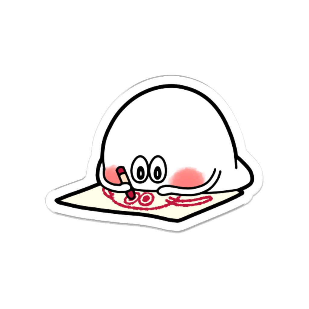 ぽよまるアクリルバッジ