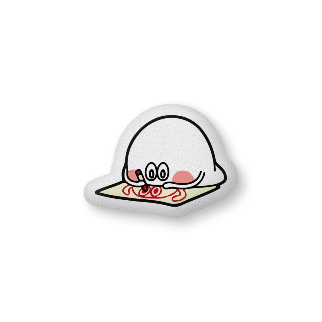 ぽよまるクッション(おえかき)
