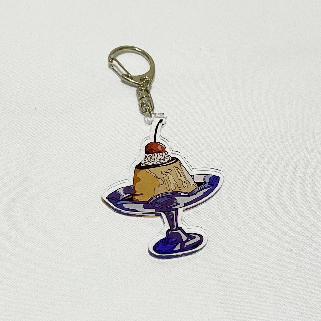 喫茶店アクリルキーホルダー