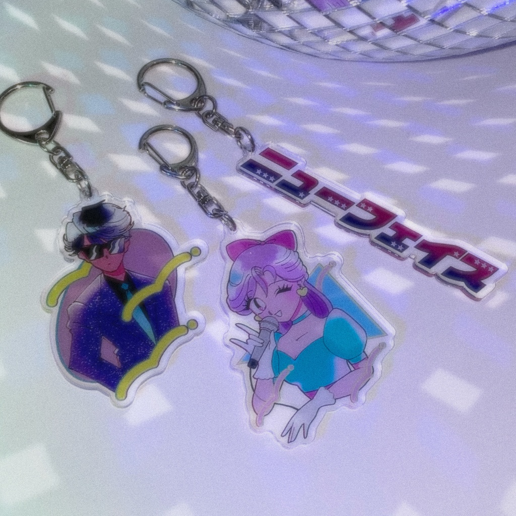 アクリルキーホルダー