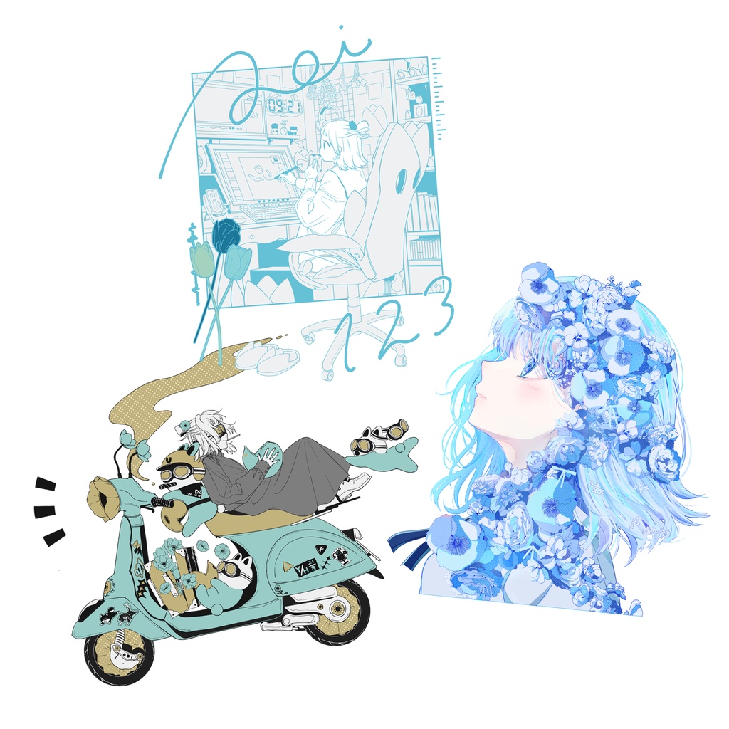 ステッカー3種セット