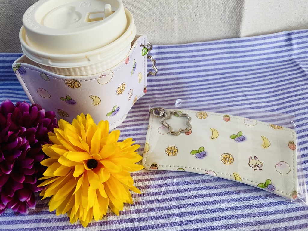 魔ホとフルーツカップスリーブ