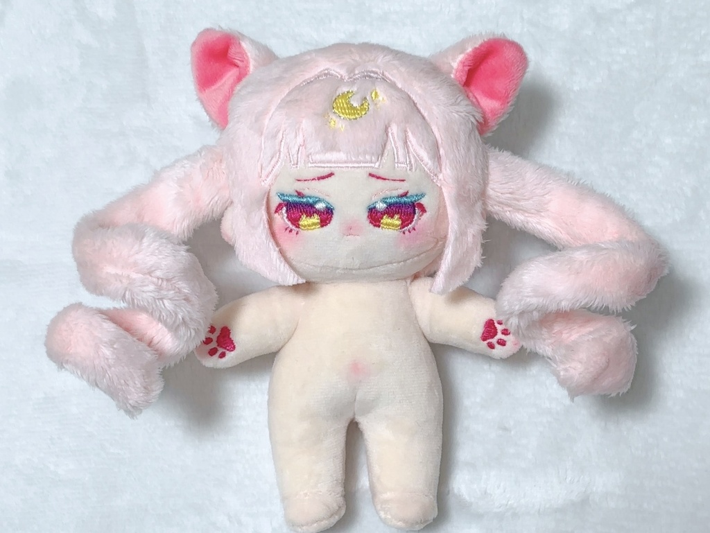 無属性(ねこ×月) 15cm 自作ぬい