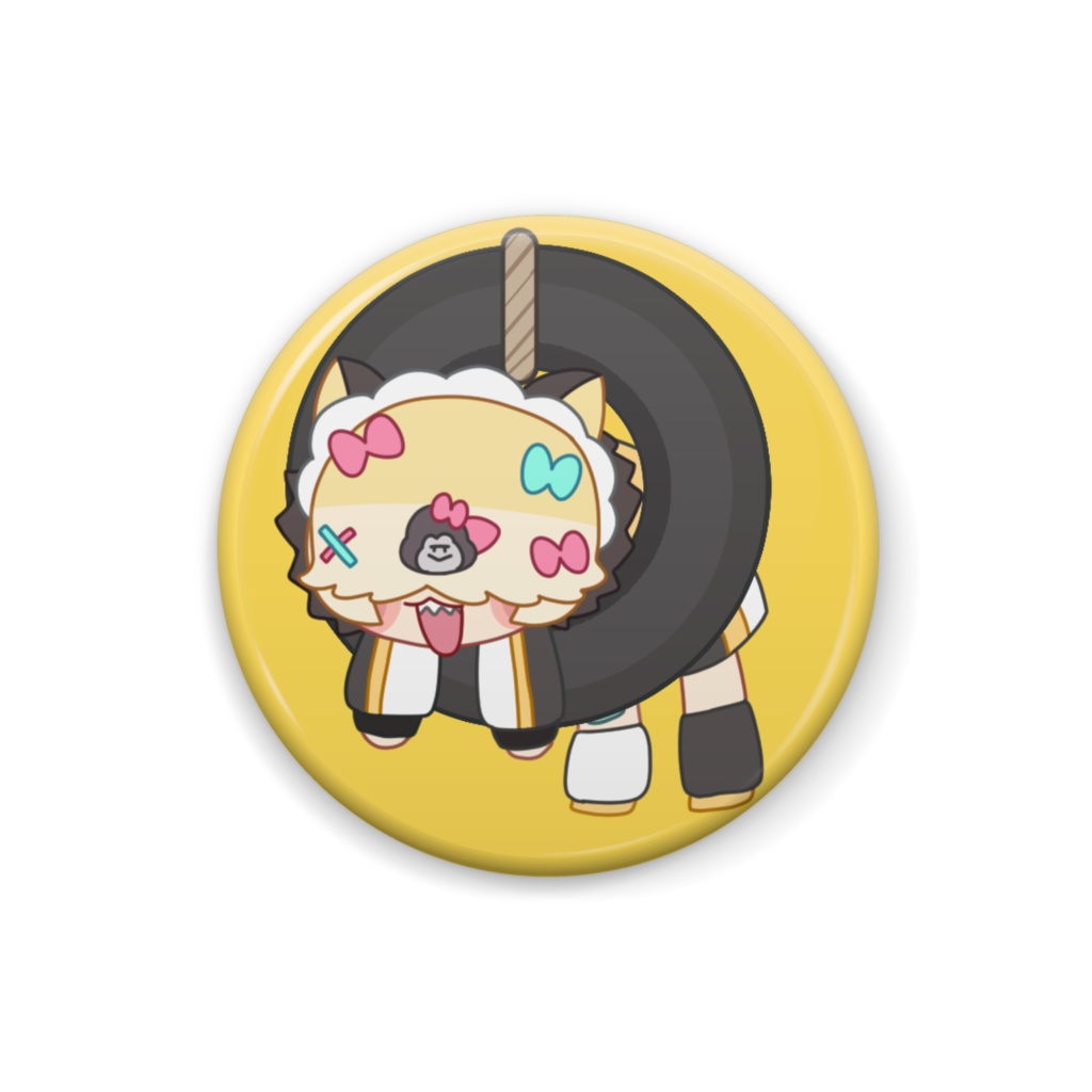 だいわごりら缶バッジB・C