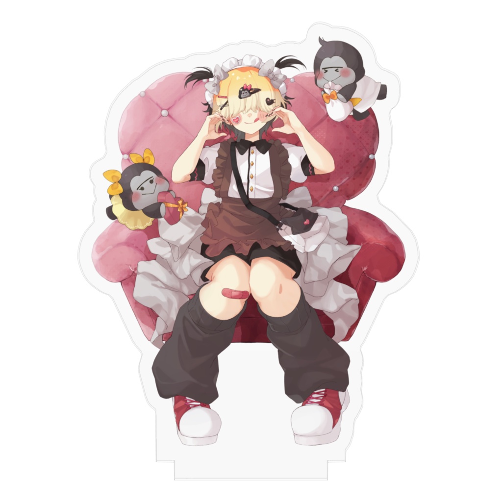 だいわごりらアクリルフィギュア バレンタイン