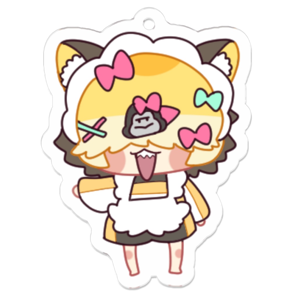 だいわごりらアクリルキーホルダーA