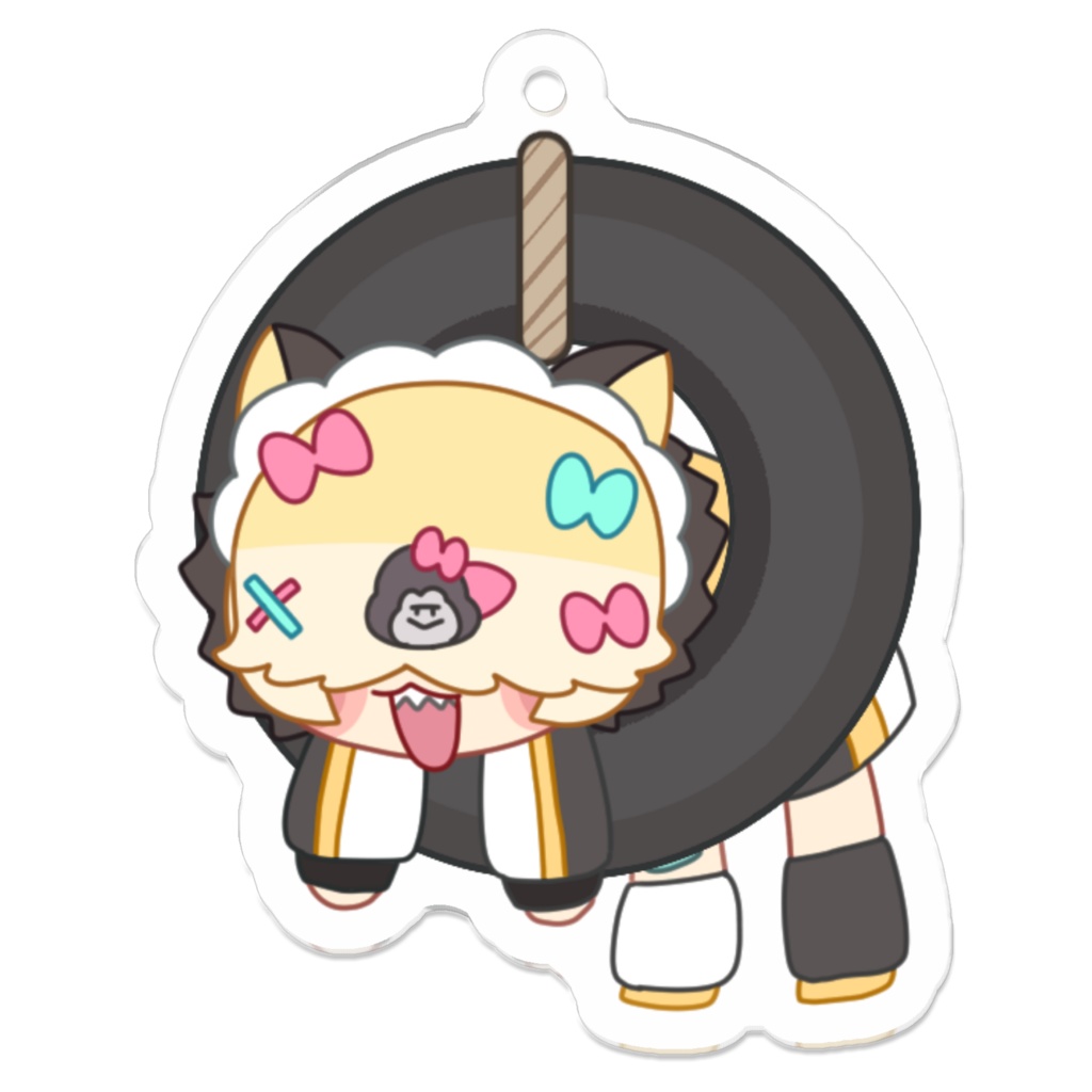 だいわごりらアクリルキーホルダーB