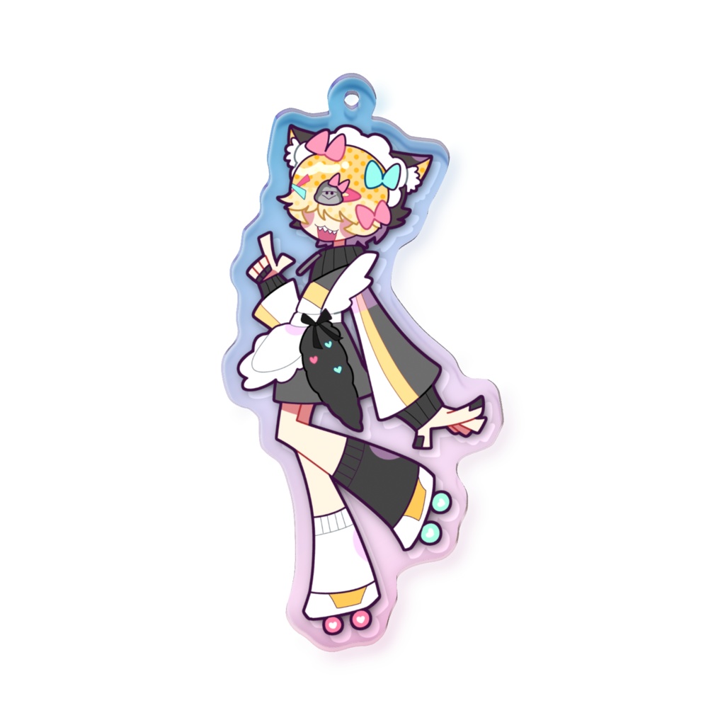 だいわごりら オーロラアクリルキーホルダー