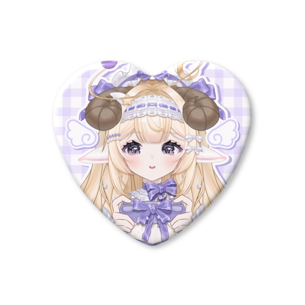 ✦ ハート缶バッジ （ゲーム）