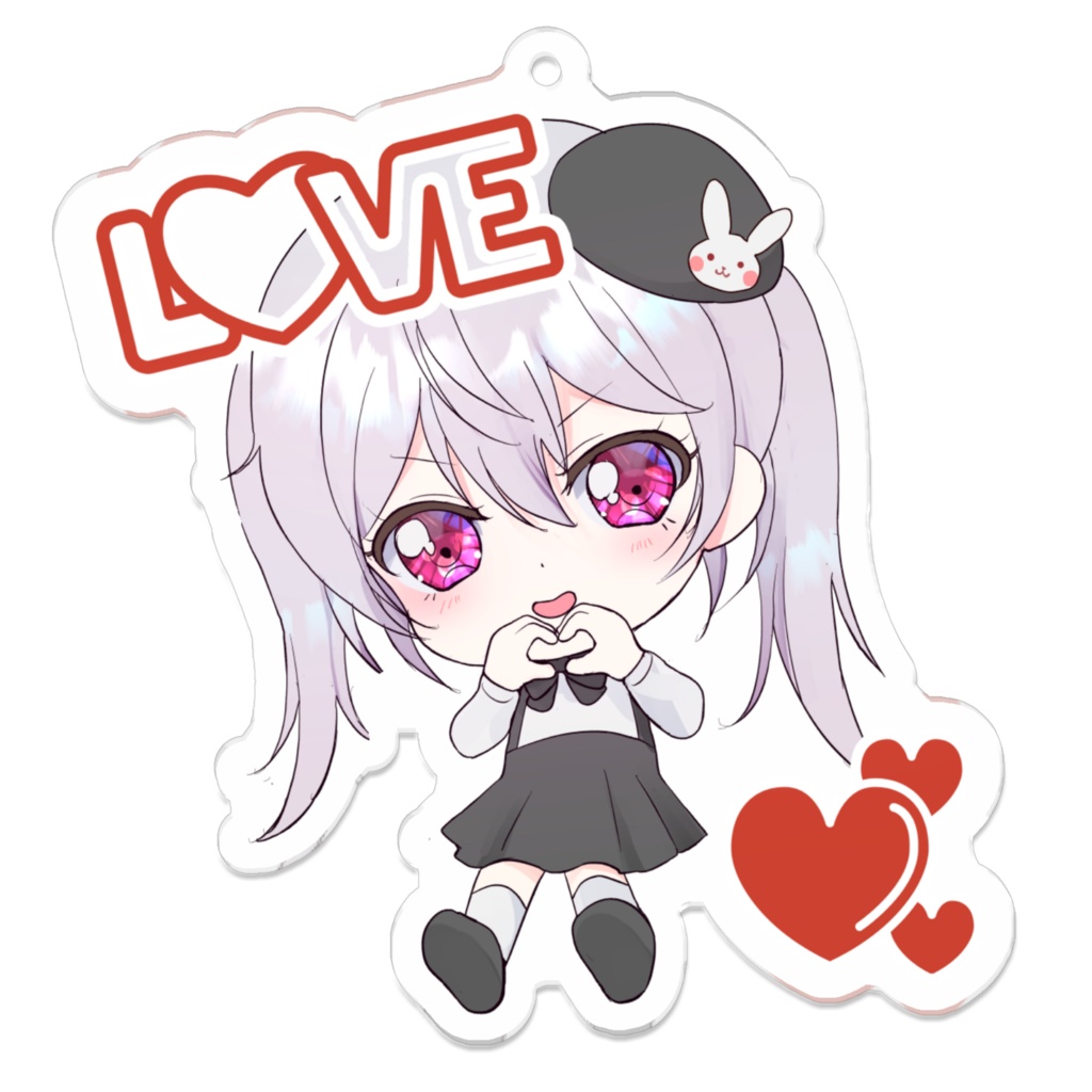 にたらぶアクキー