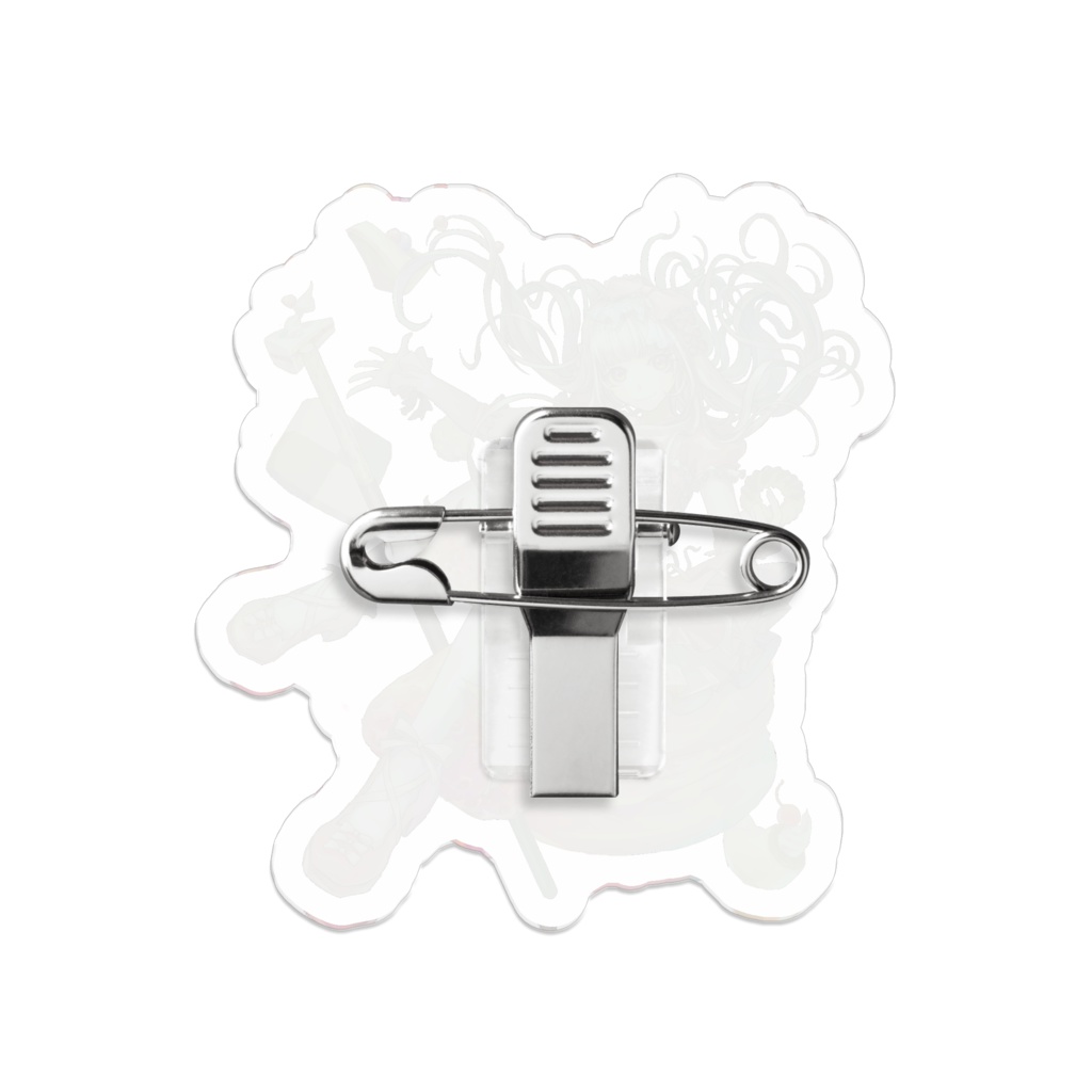 少女002-ロリータ◆アクリルバッジ