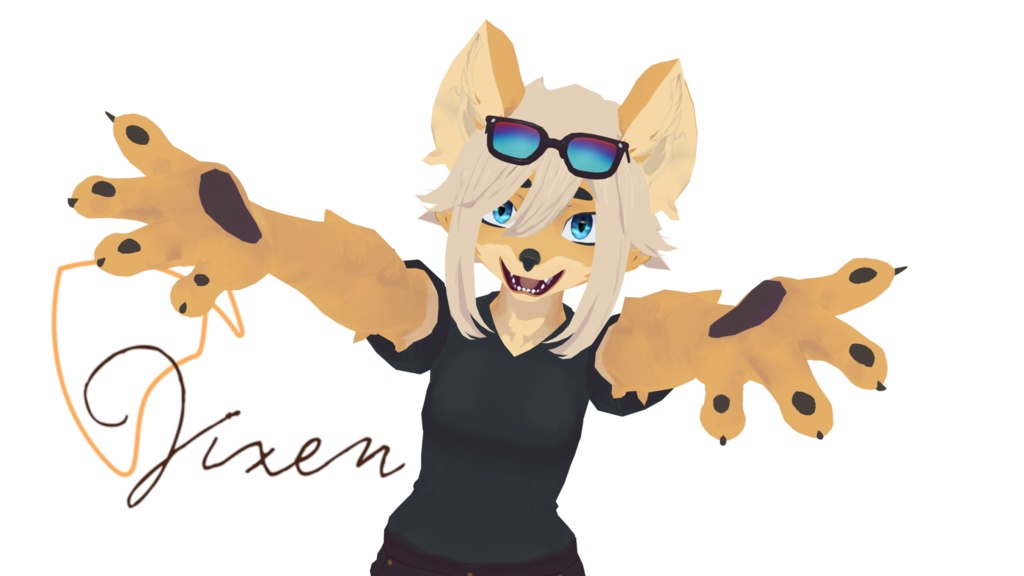 Vixen VRChat [PhysBones update!] - 鯉 Koi 3D - 2/11