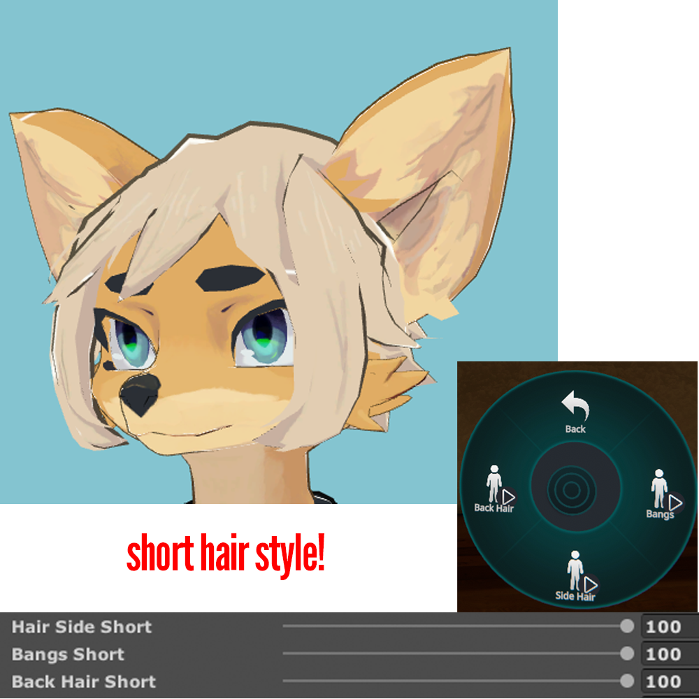 Vixen VRChat [PhysBones update!] - 鯉 Koi 3D - BOOTH