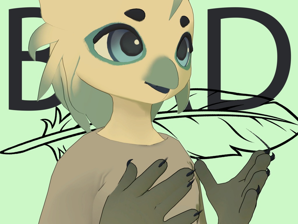 Featherlin (3Dモデル)