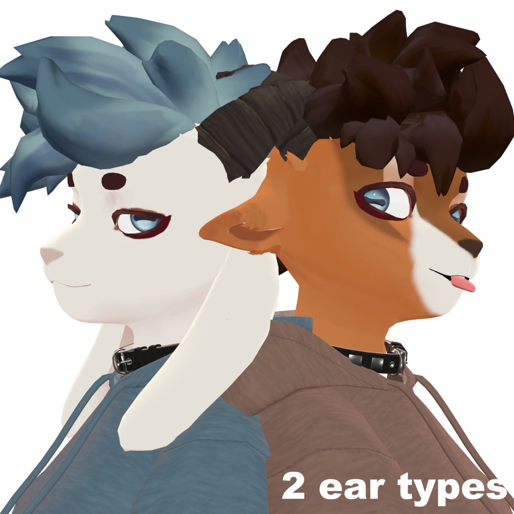 オリジナルの3Dモデル「ヤギ」