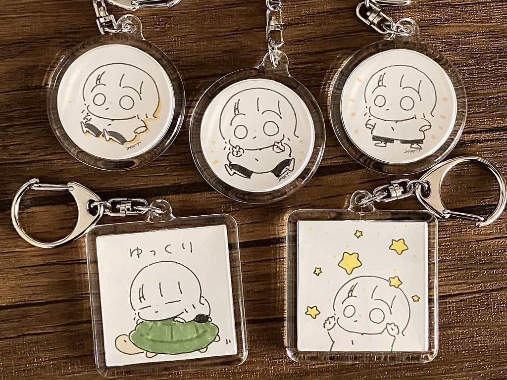原画キーホルダー
