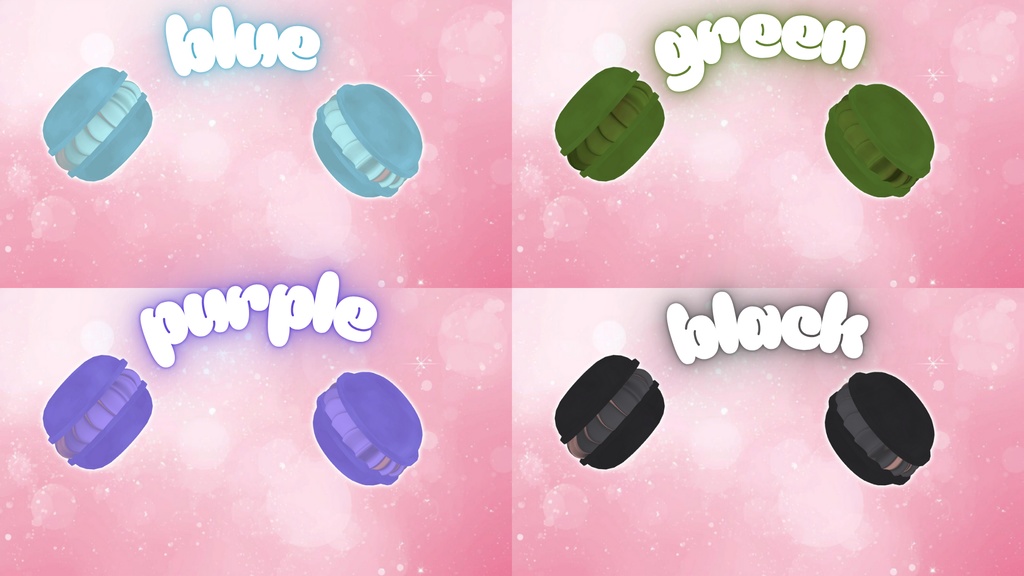 頭にマカロンつけなさい!