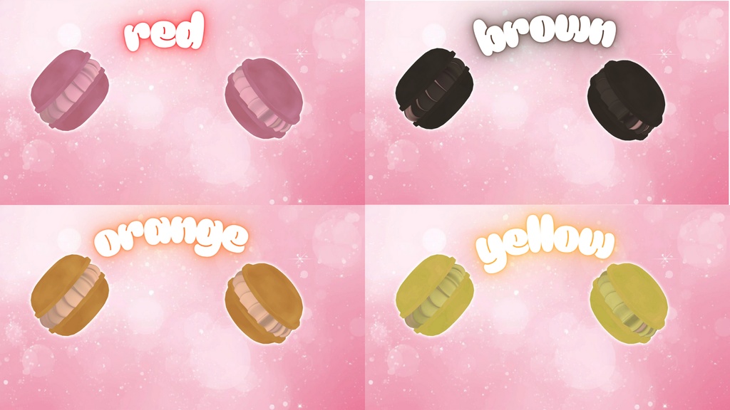 頭にマカロンつけなさい!