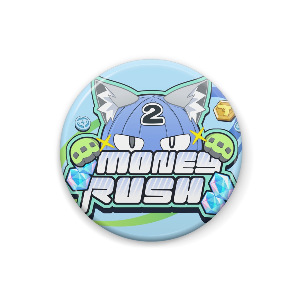 Money Rush シロコ 缶バッジ Can Badge