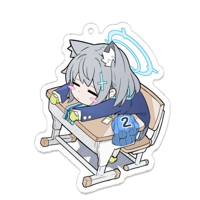 シロコ アクリルーキーホルダー